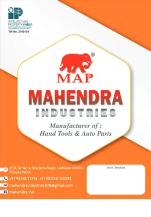 25 Ton MAP Mild Steel Red Hydraulic Bottle Jack